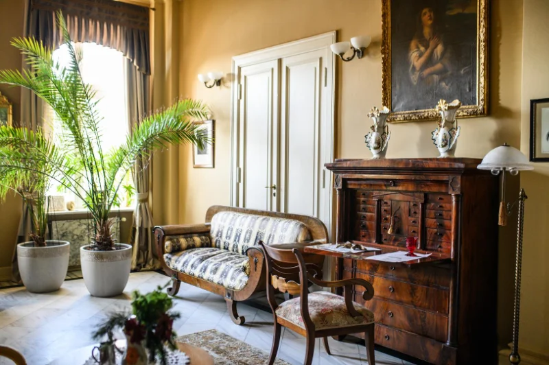 Gabinet Schinkla - salonik w Pałacu Nowym